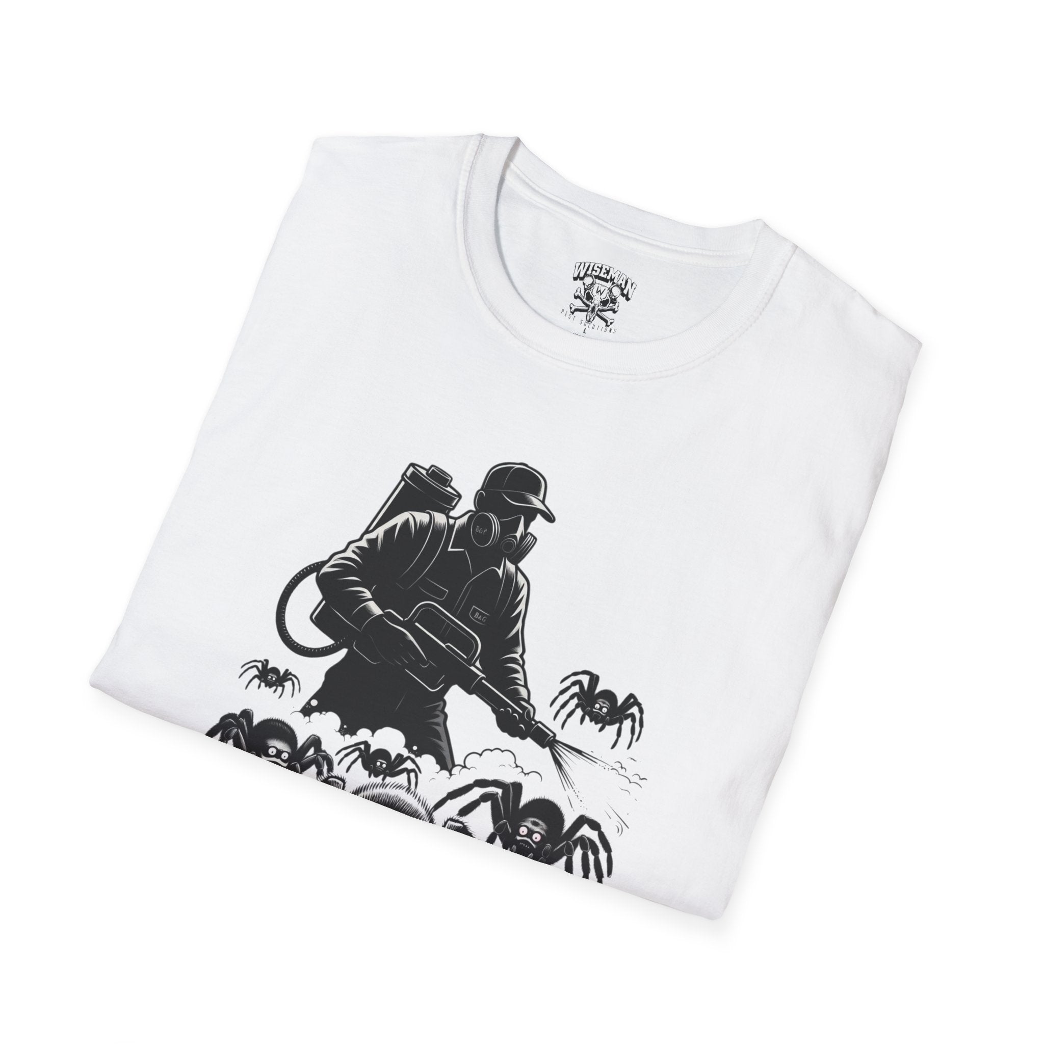 Exterminator 'Killing Spiders' Personalized T-Shirt