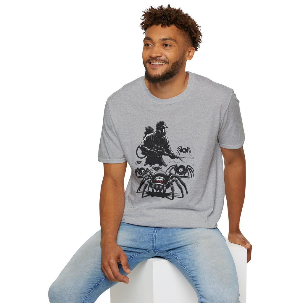Exterminator 'Killing Spiders' Personalized T-Shirt