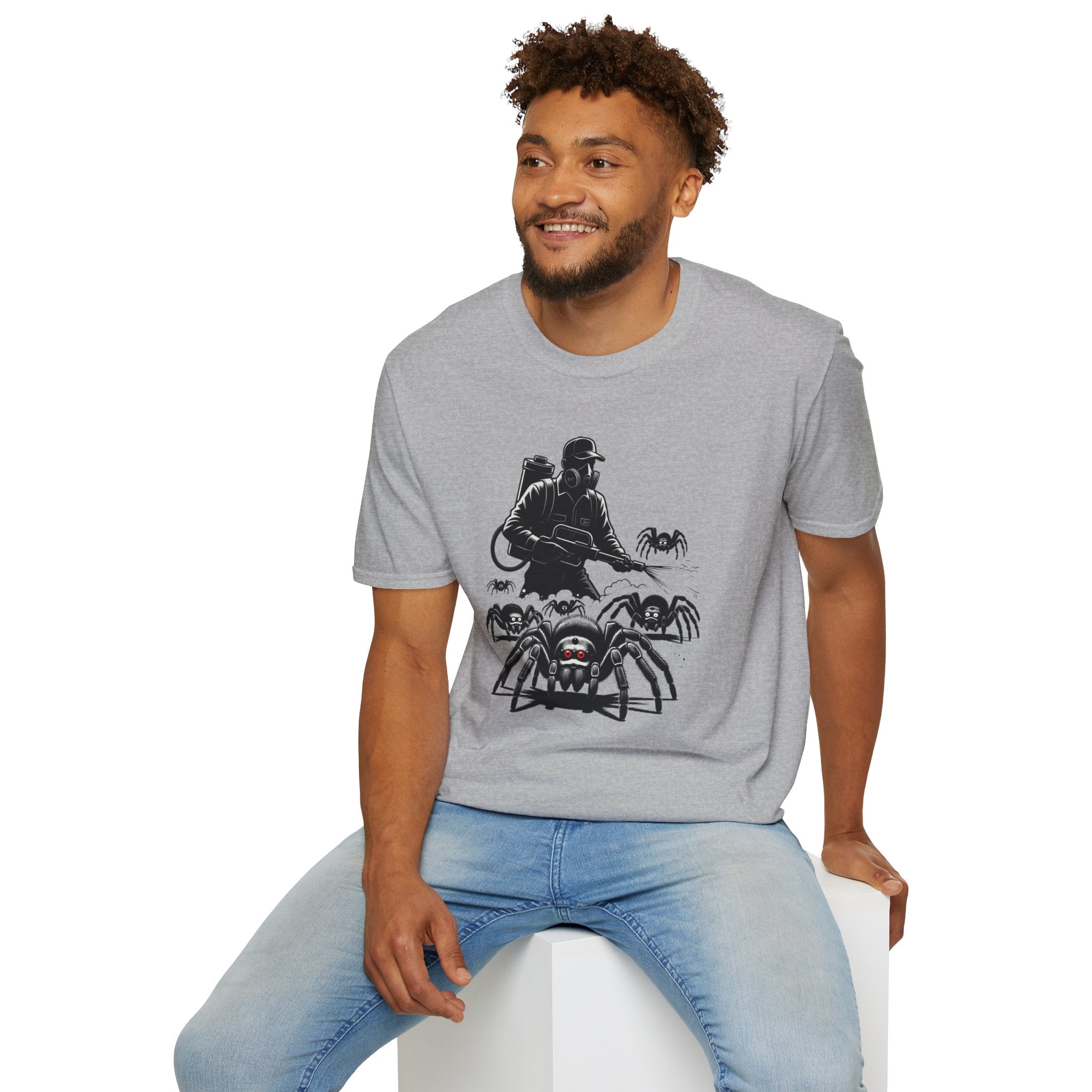 Exterminator 'Killing Spiders' Personalized T-Shirt