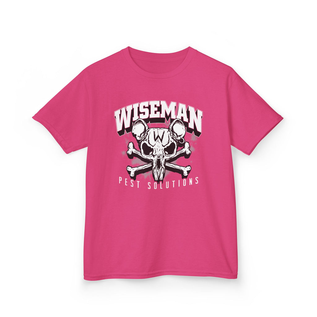 Wiseman Rat Skull Kids Tee — Edgy Graphic Tee for Boys & Girls