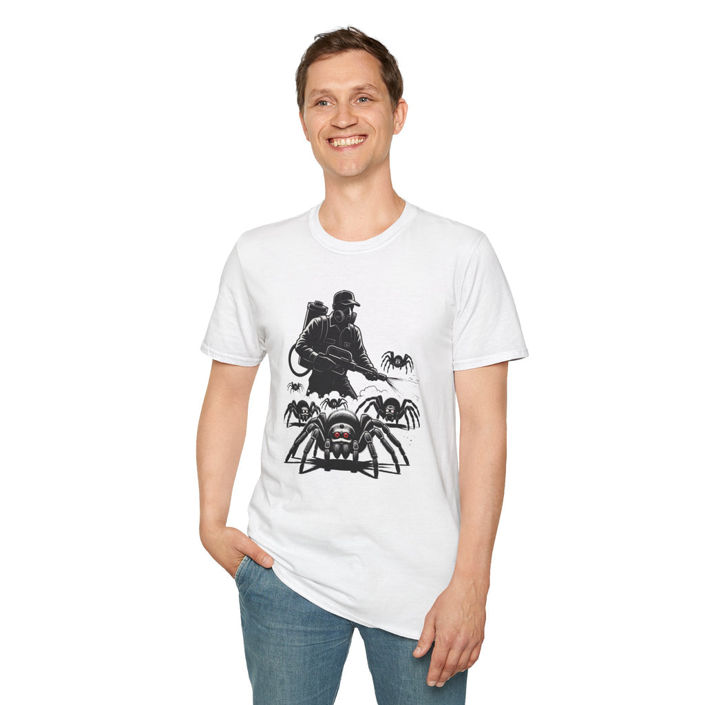 Exterminator 'Killing Spiders' Personalized T-Shirt