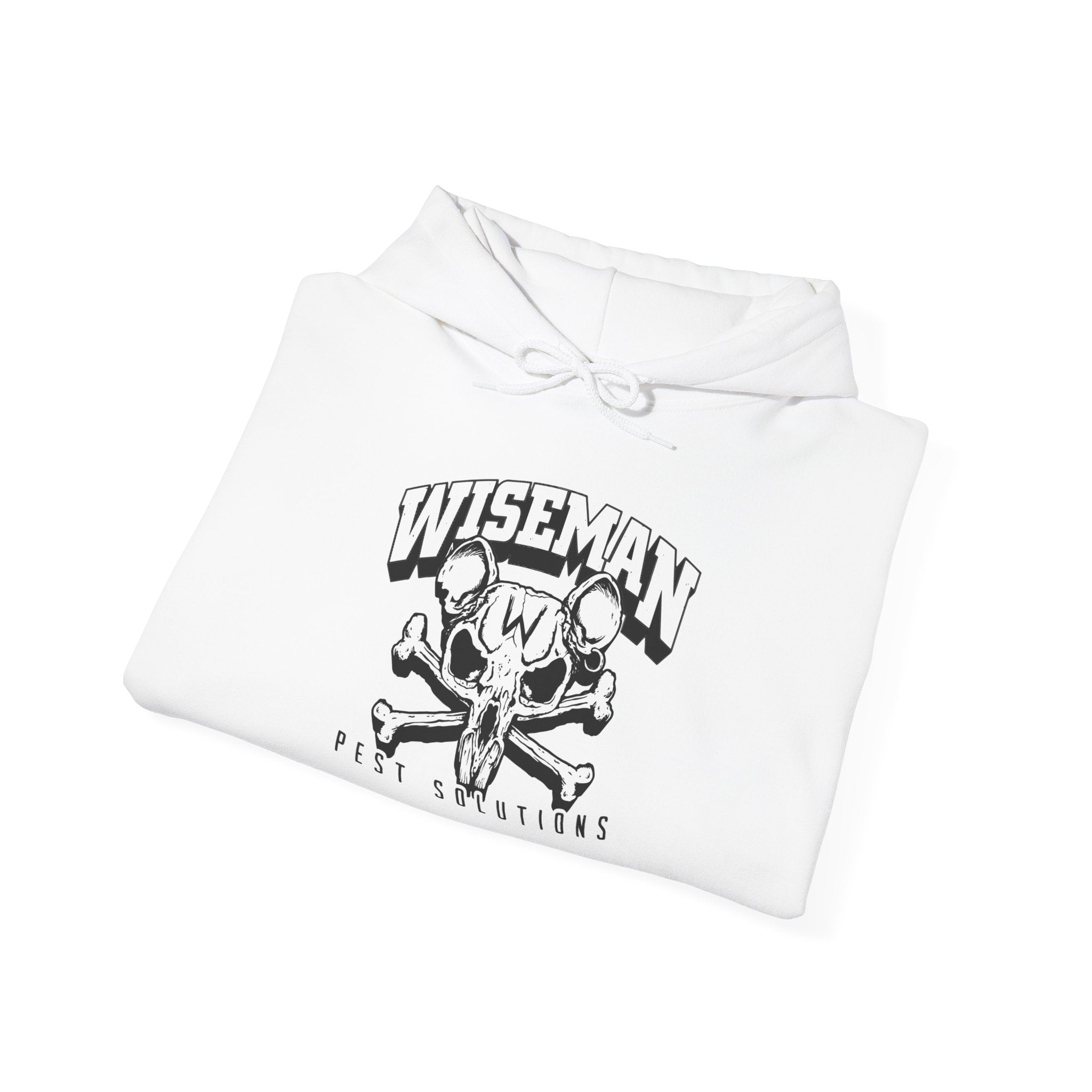 Wiseman Skull & Bones Hoodie – Vintage Skateboarding Graphic Pullover