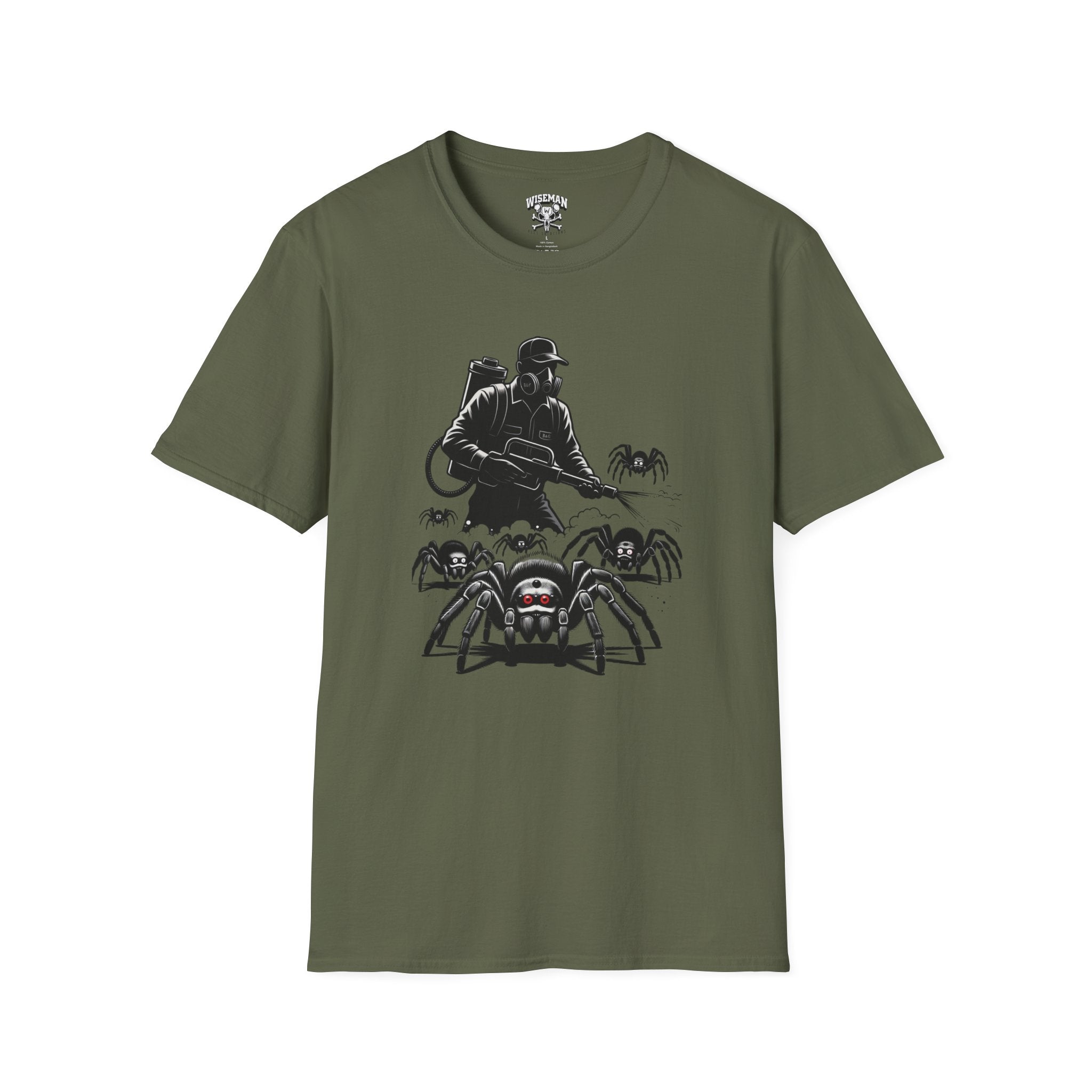 Exterminator 'Killing Spiders' Personalized T-Shirt