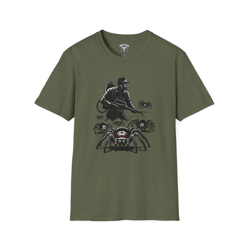 Exterminator 'Killing Spiders' Personalized T-Shirt