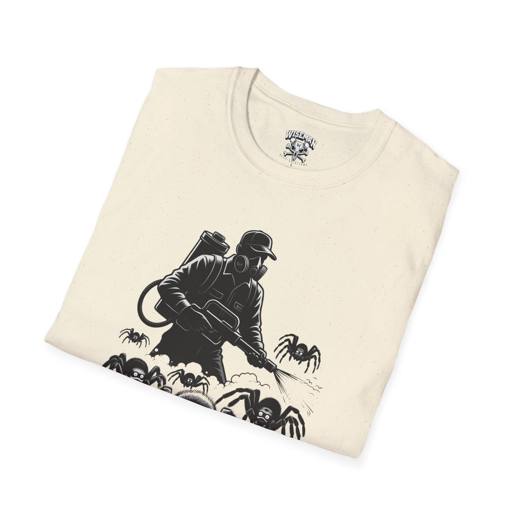 Exterminator 'Killing Spiders' Personalized T-Shirt