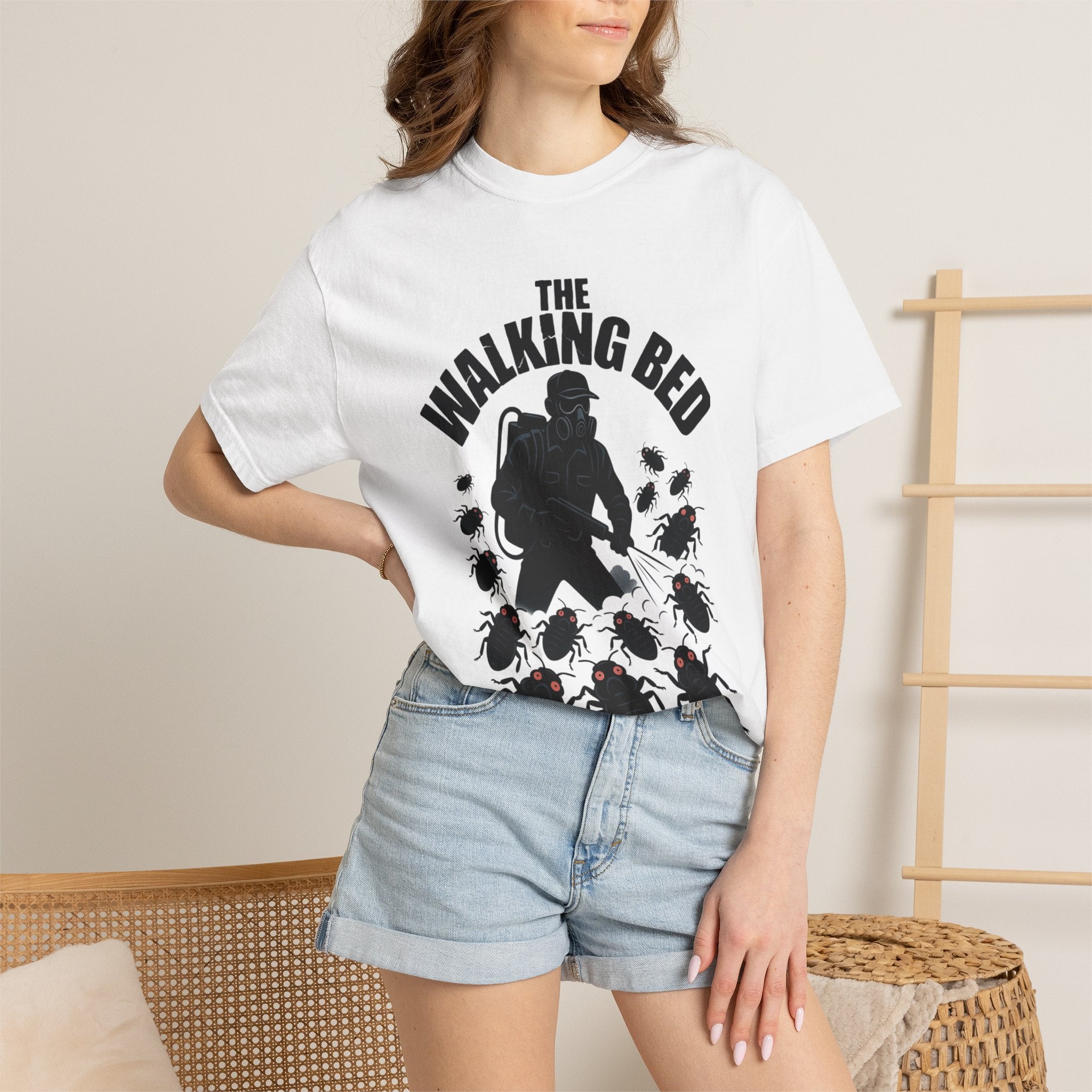 The Walking Bed Bug Apocalypse T-Shirt — Pest Control Humor Tee