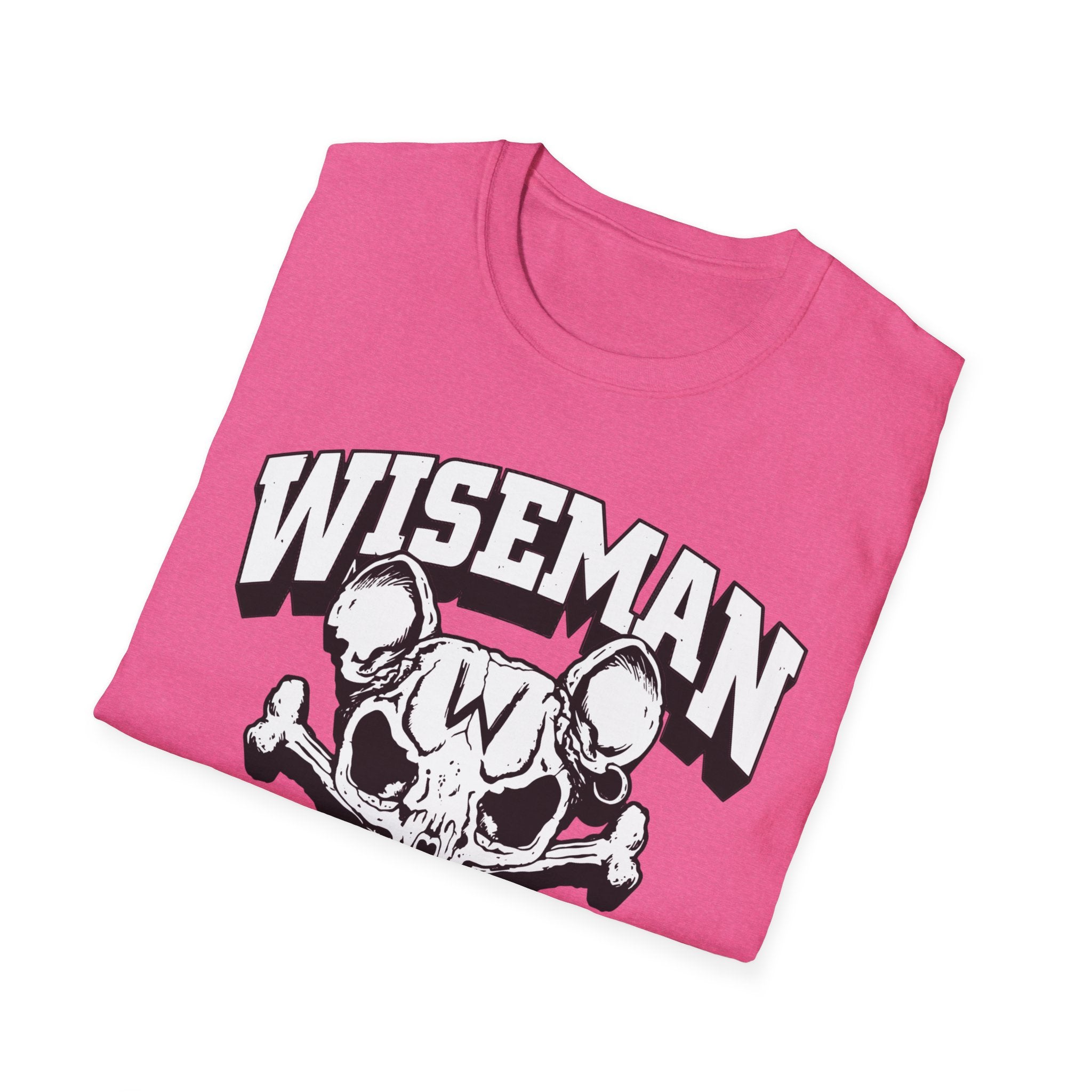Wiseman Pest Solutions Rat Skull Logo T-Shirt | Exterminator Graphic Tee