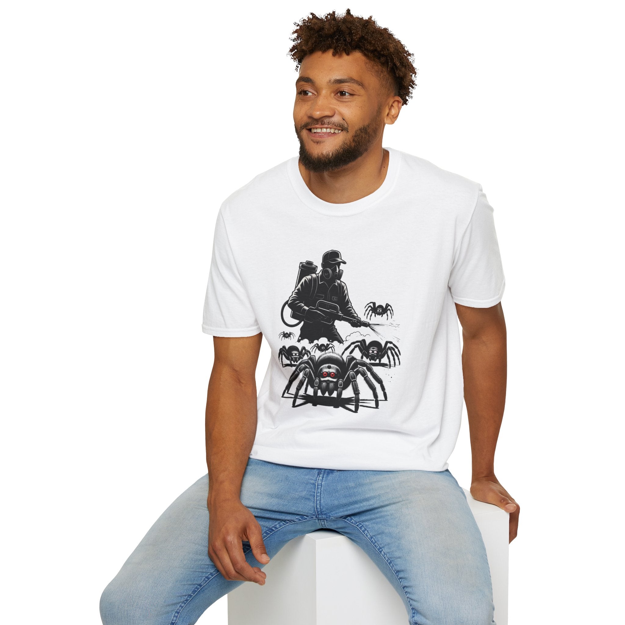 Exterminator 'Killing Spiders' Personalized T-Shirt