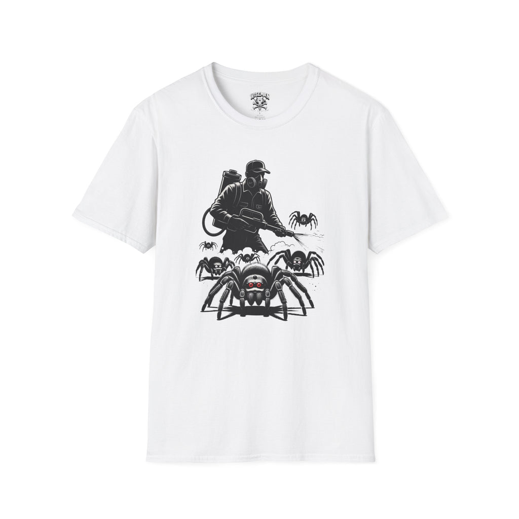 Exterminator 'Killing Spiders' Personalized T-Shirt