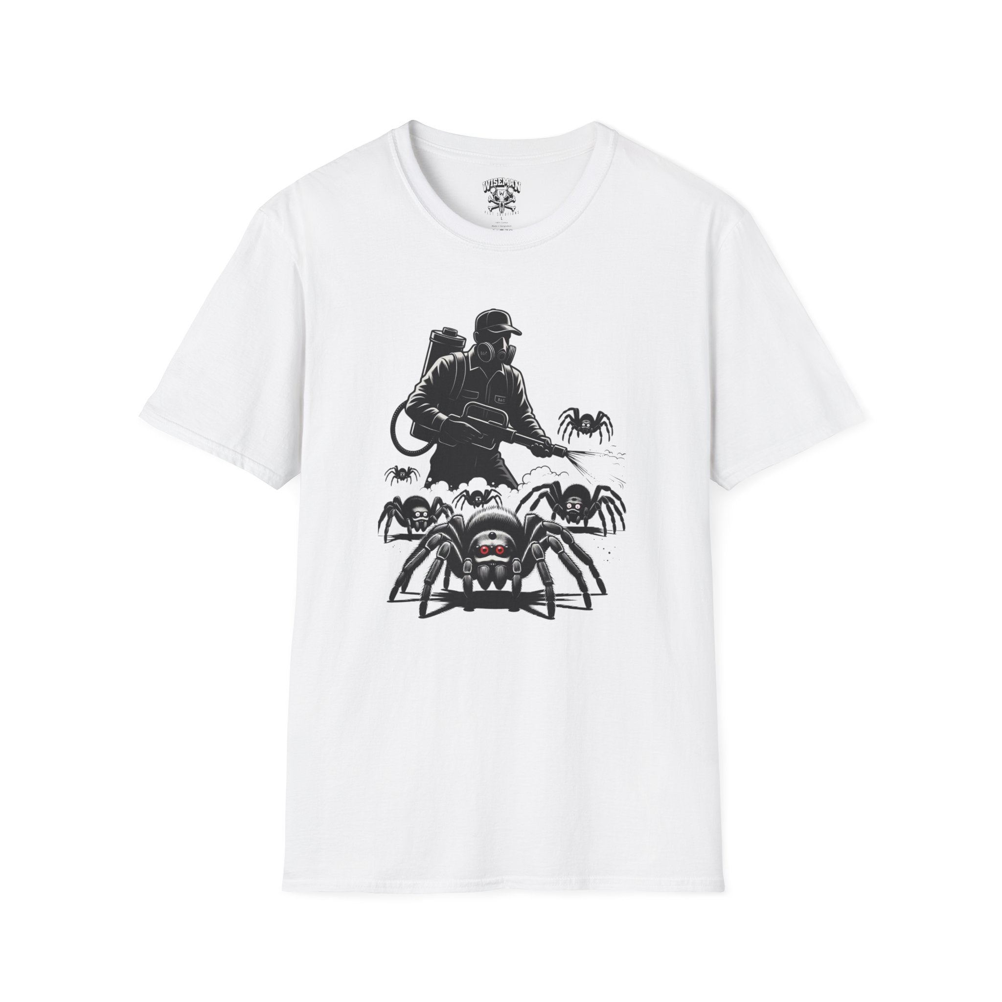 Exterminator 'Killing Spiders' Personalized T-Shirt