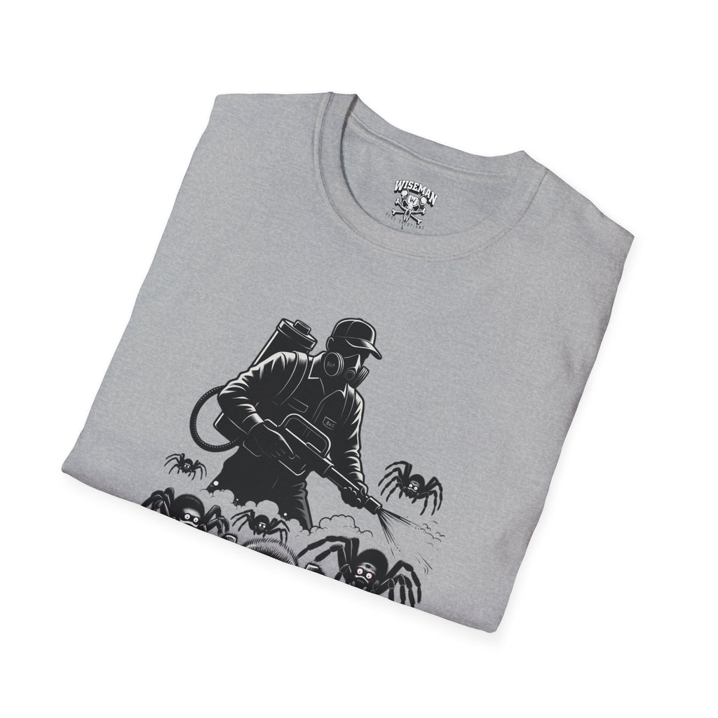 Exterminator 'Killing Spiders' Personalized T-Shirt