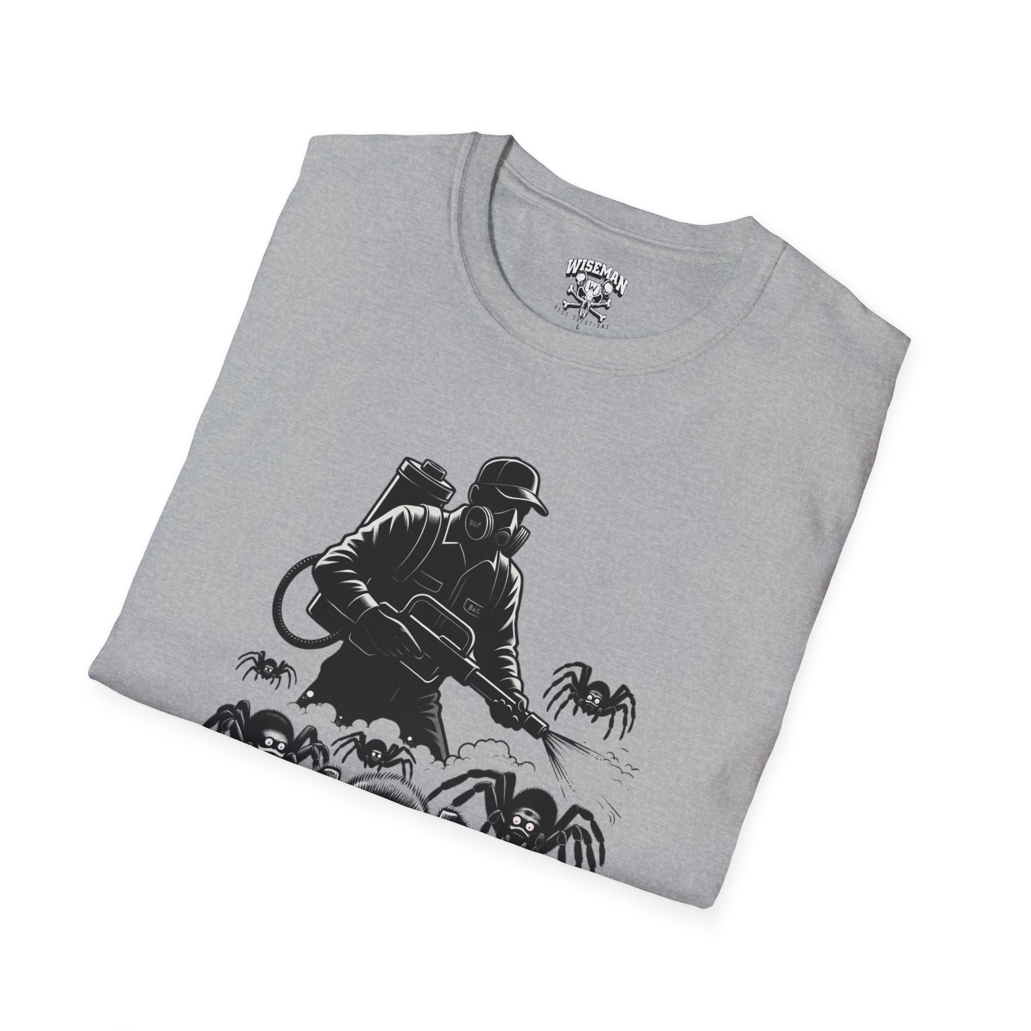 Exterminator 'Killing Spiders' Personalized T-Shirt