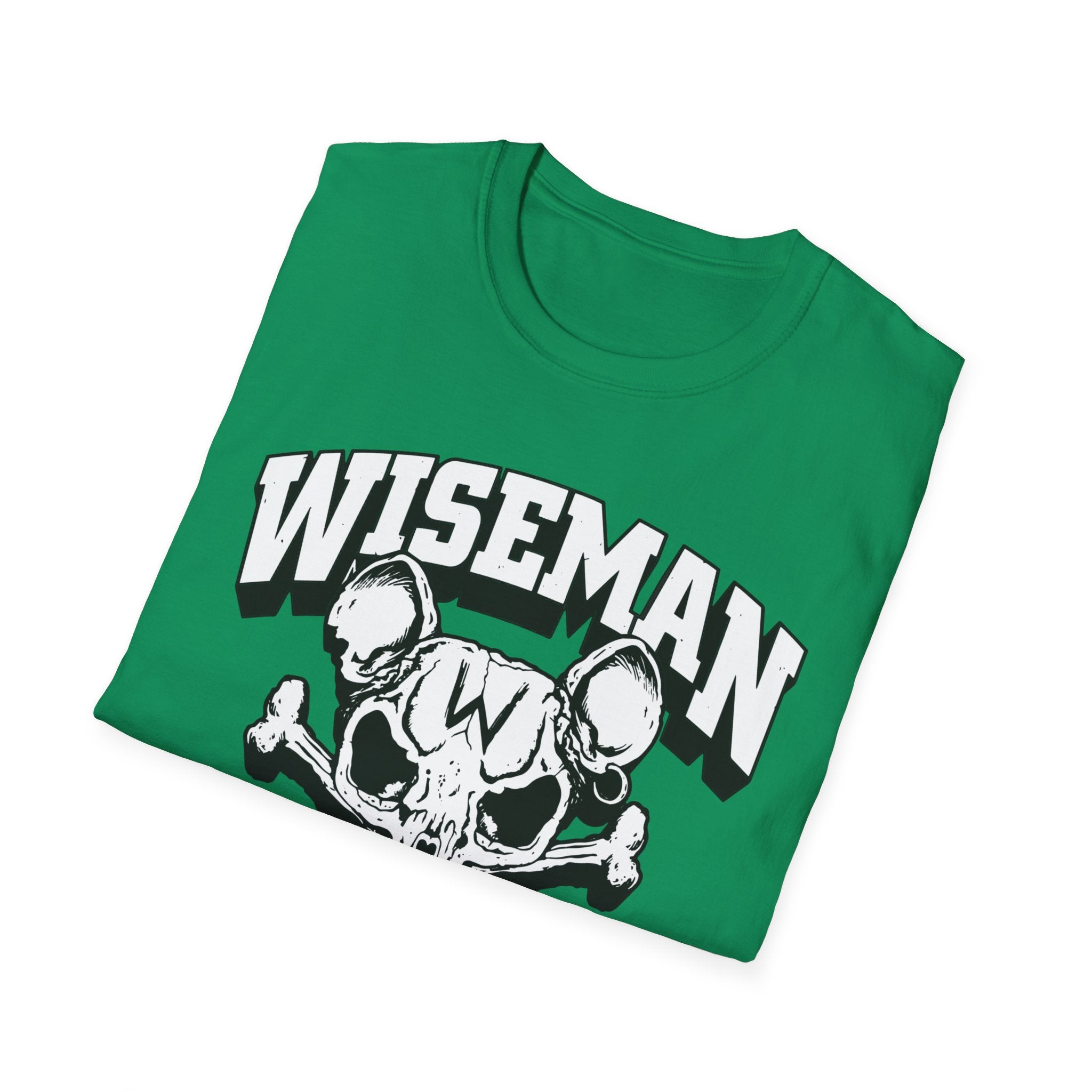 Wiseman Pest Solutions Rat Skull Logo T-Shirt | Exterminator Graphic Tee