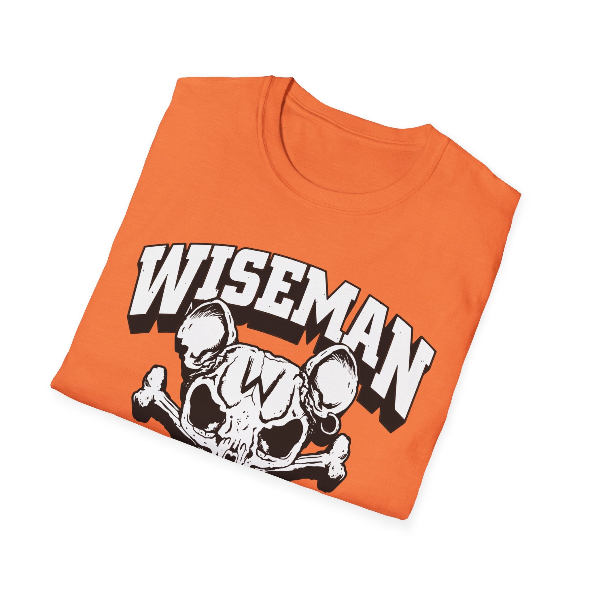Wiseman Pest Solutions Rat Skull Logo T-Shirt | Exterminator Graphic Tee
