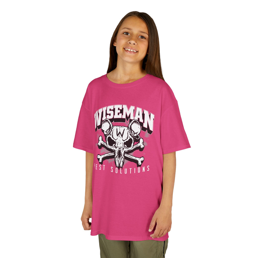 Wiseman Rat Skull Kids Tee — Edgy Graphic Tee for Boys & Girls