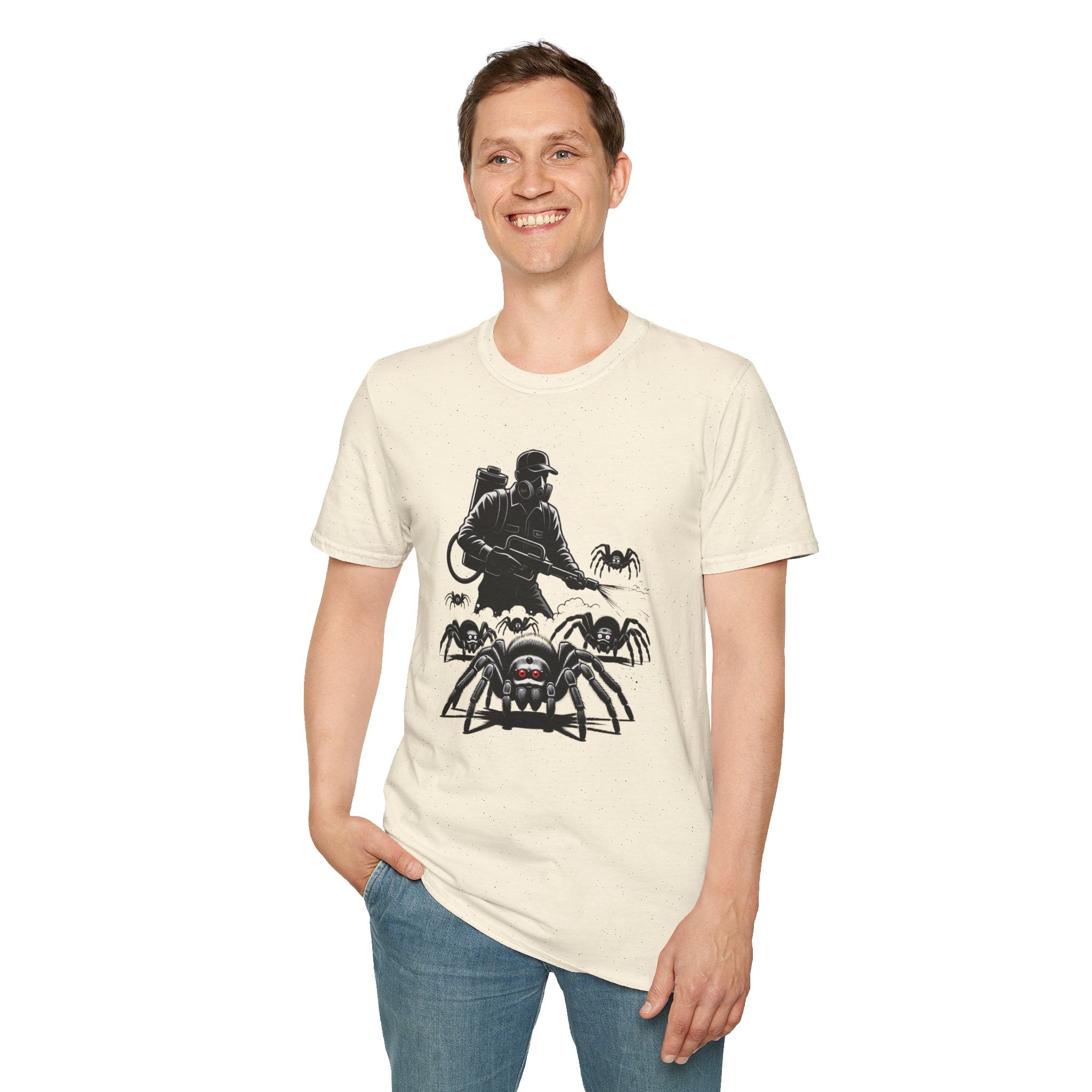 Exterminator 'Killing Spiders' Personalized T-Shirt