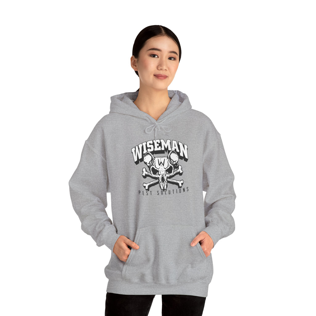 Wiseman Skull & Bones Hoodie – Vintage Skateboarding Graphic Pullover