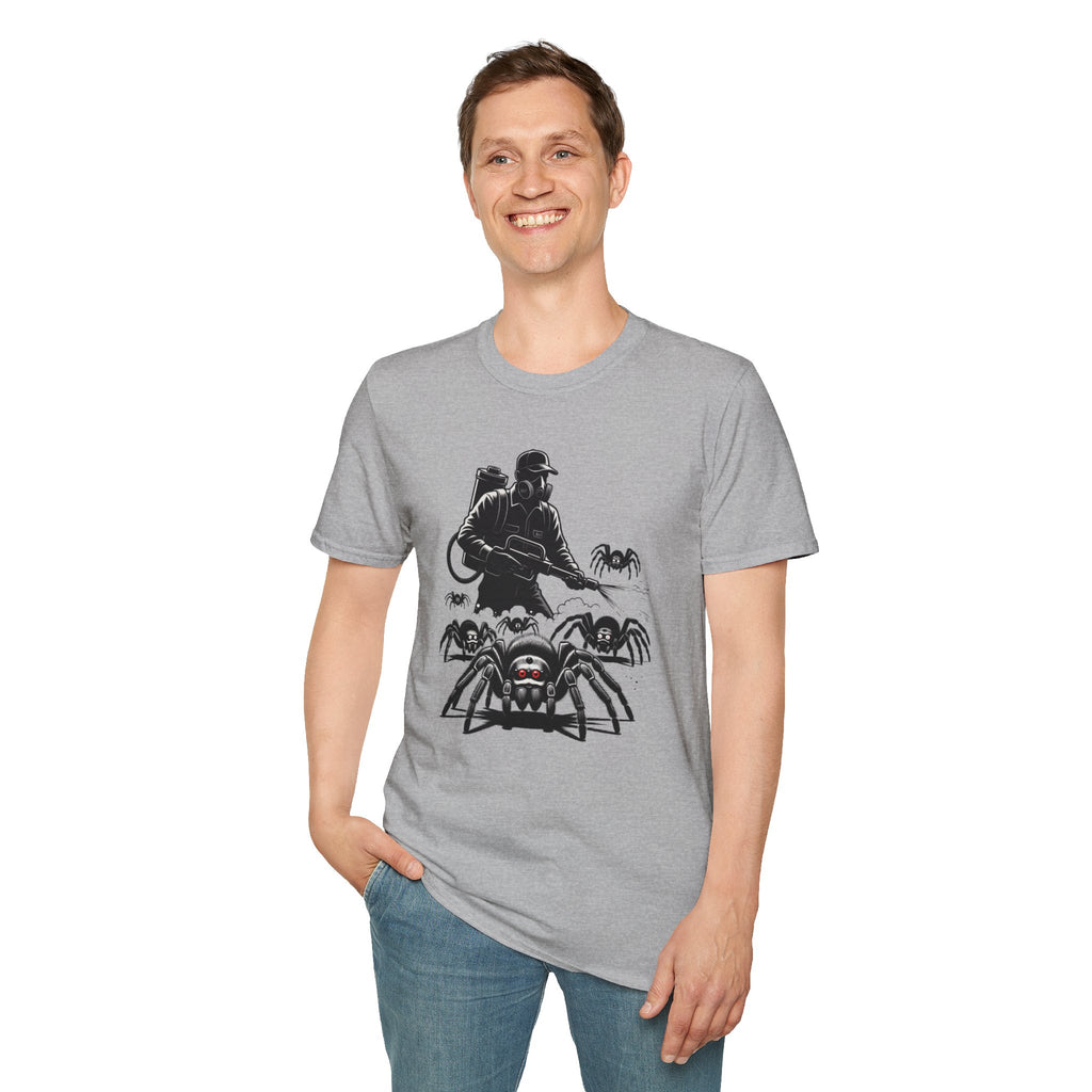 Exterminator 'Killing Spiders' Personalized T-Shirt