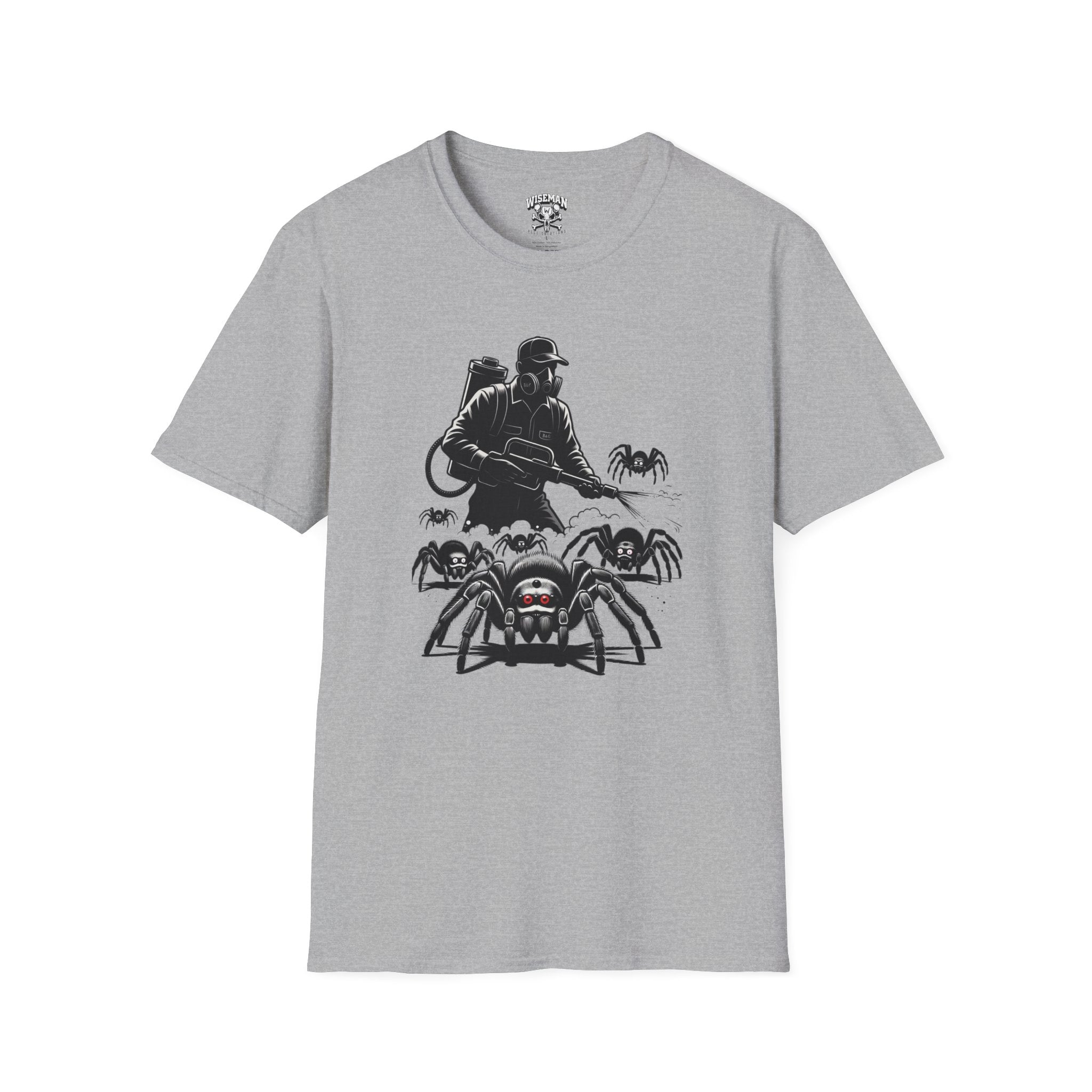 Exterminator 'Killing Spiders' Personalized T-Shirt