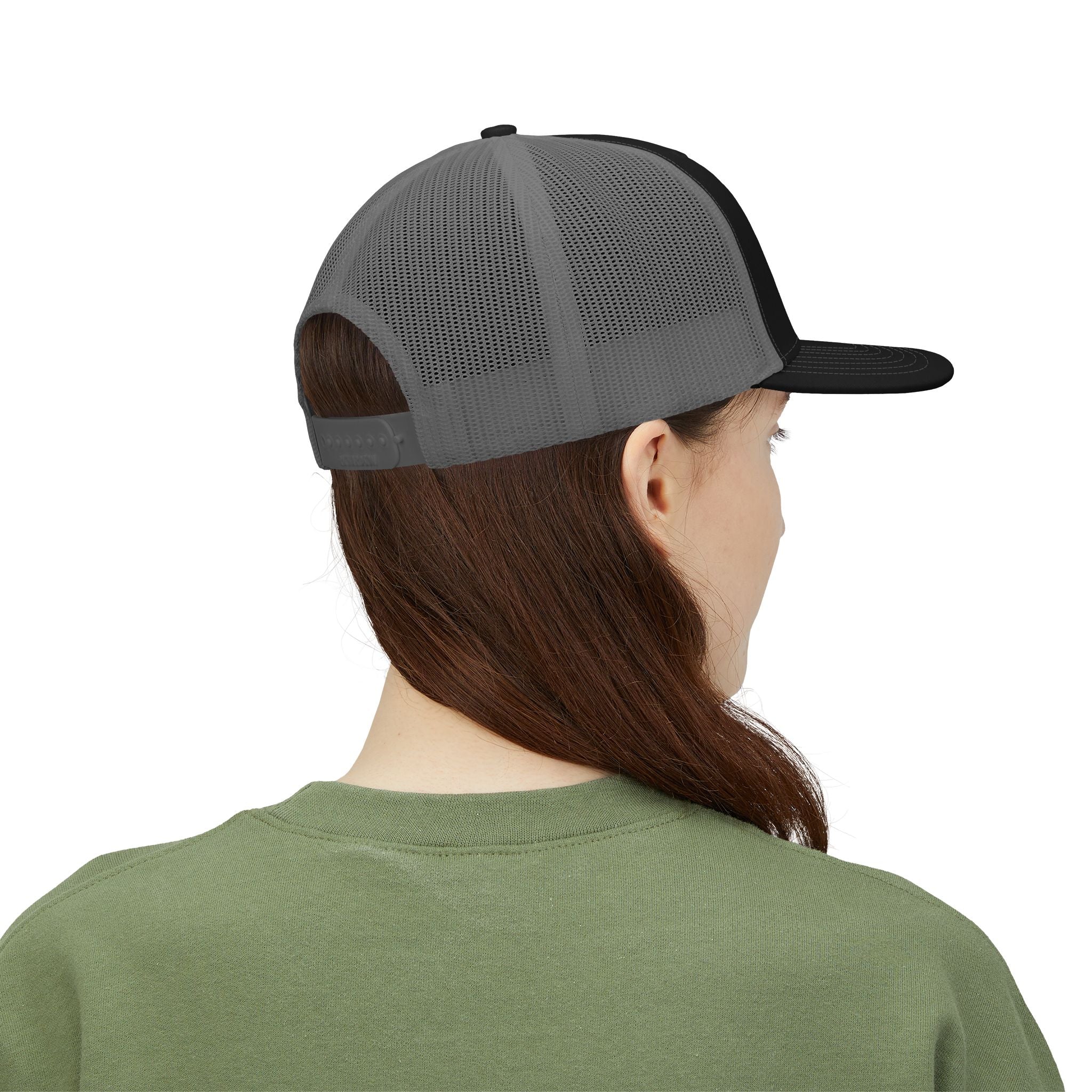 Rat Skull Trucker Cap - Wiseman Pest Solutions Snapback