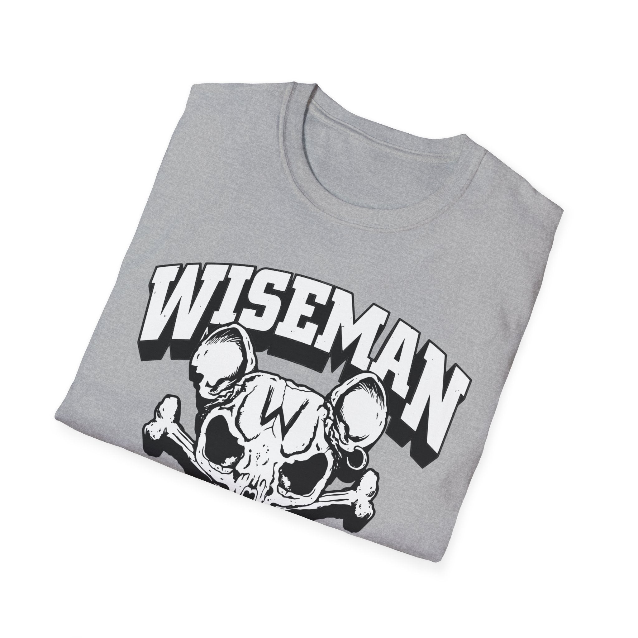 Wiseman Pest Solutions Rat Skull Logo T-Shirt | Exterminator Graphic Tee