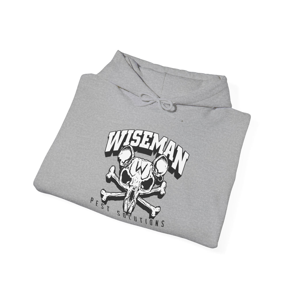 Wiseman Skull & Bones Hoodie – Vintage Skateboarding Graphic Pullover