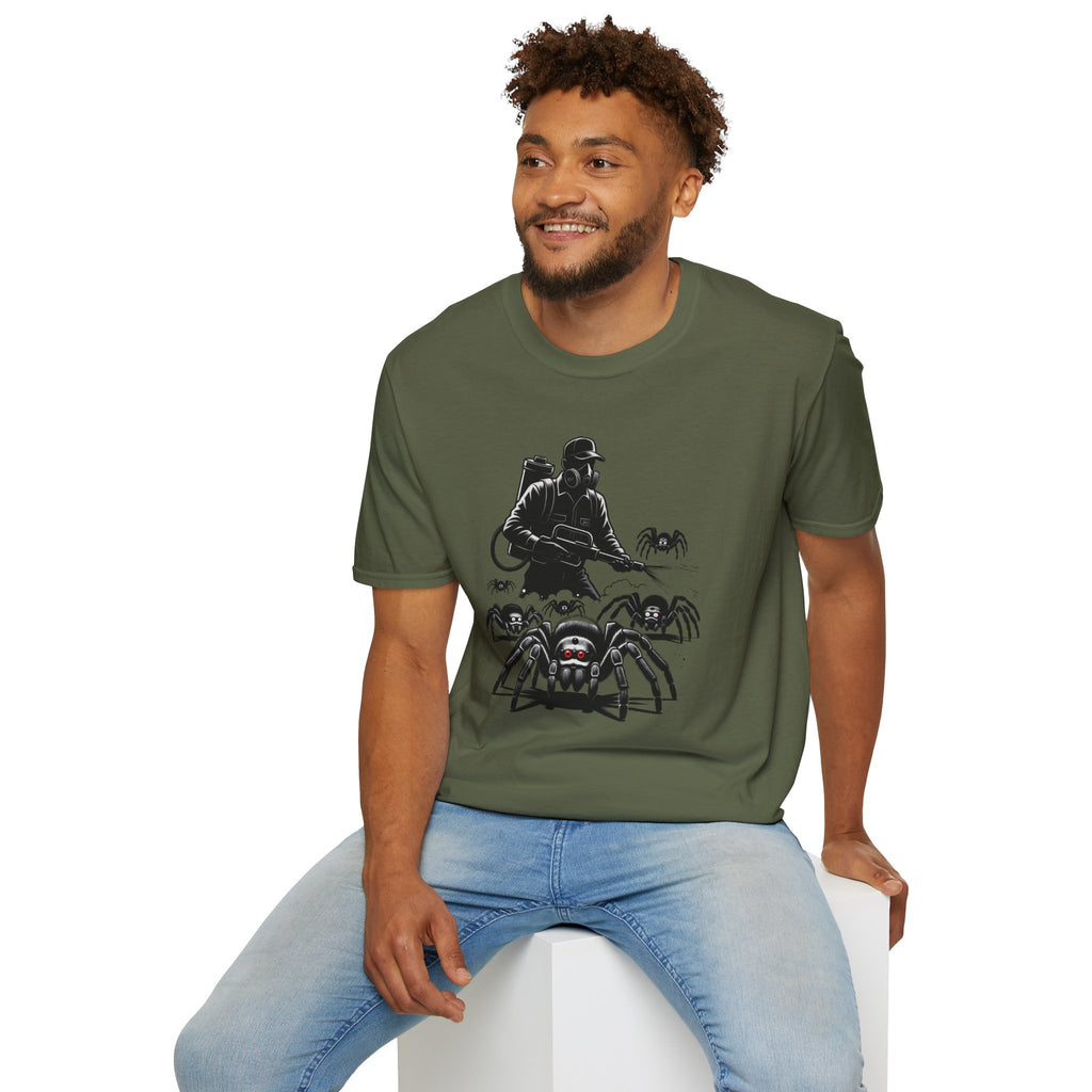 Exterminator 'Killing Spiders' Personalized T-Shirt