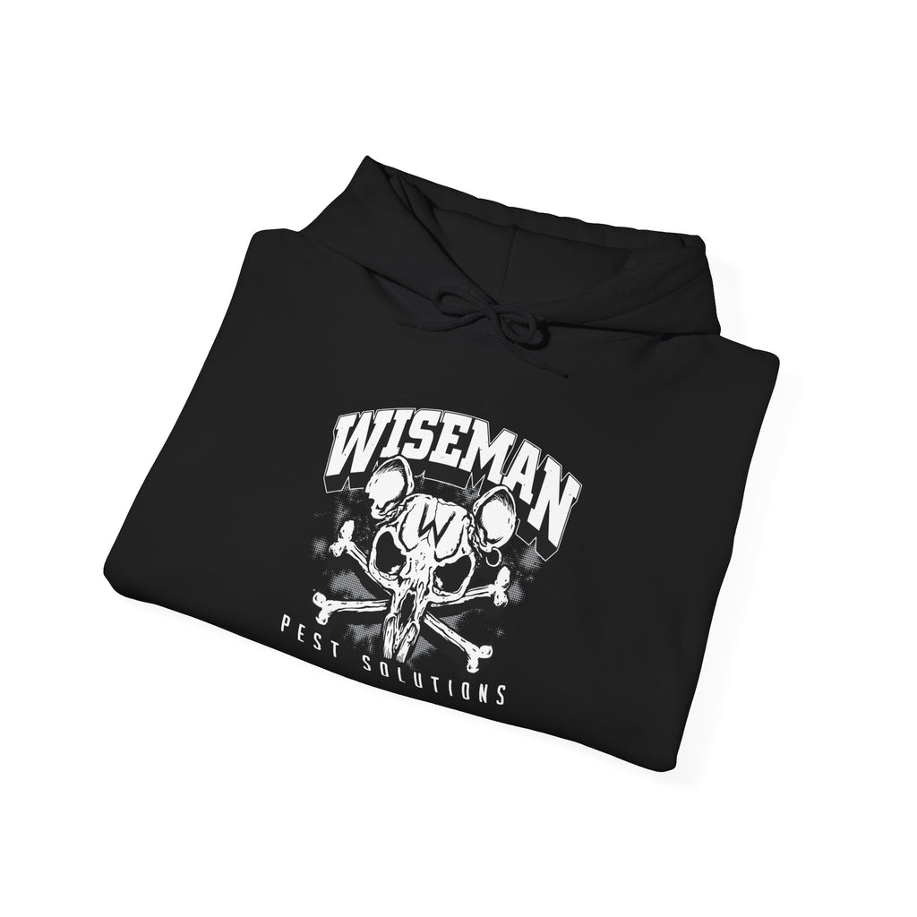 Wiseman Skull & Bones Hoodie – Vintage Skateboarding Graphic Pullover