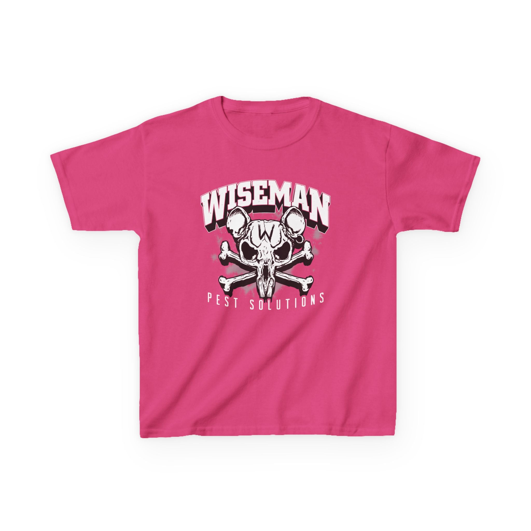 Wiseman Rat Skull Kids Tee — Edgy Graphic Tee for Boys & Girls